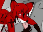 Sex picture of the Furry Blowjob at the gay sex games