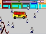 Sex picture of the Gay Bus at the gay sex games